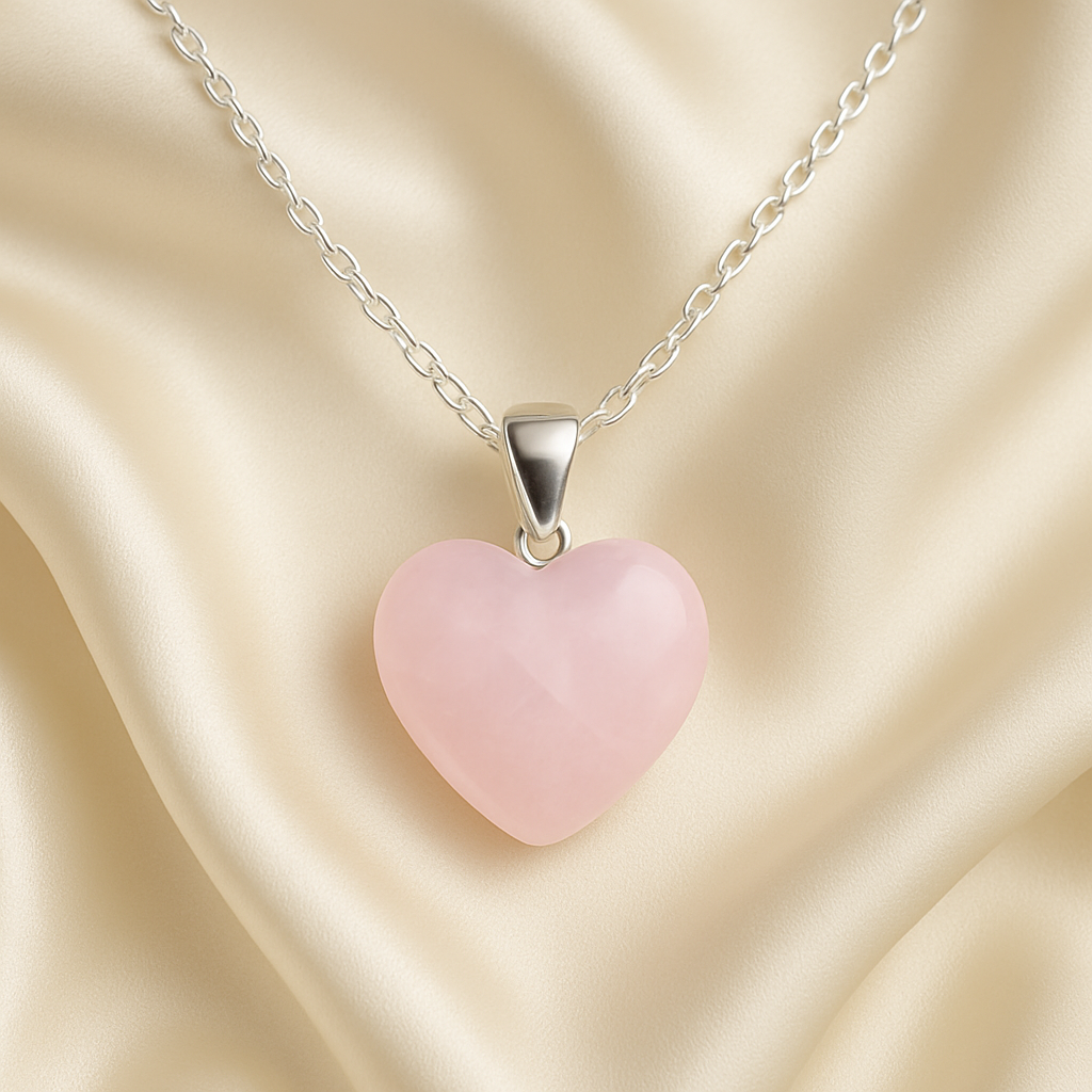 Mauri Aura – Rose Heart Pendant